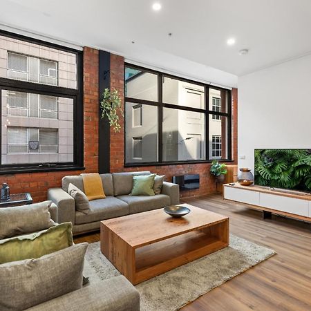 1-Bed Warehouse Conversion In Melbourne Cbd Apartment Екстериор снимка